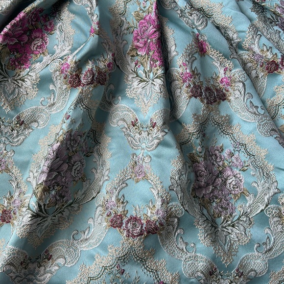 JessaKae Blue Floral Dress FREE SHIPPING - Picture 10 of 10